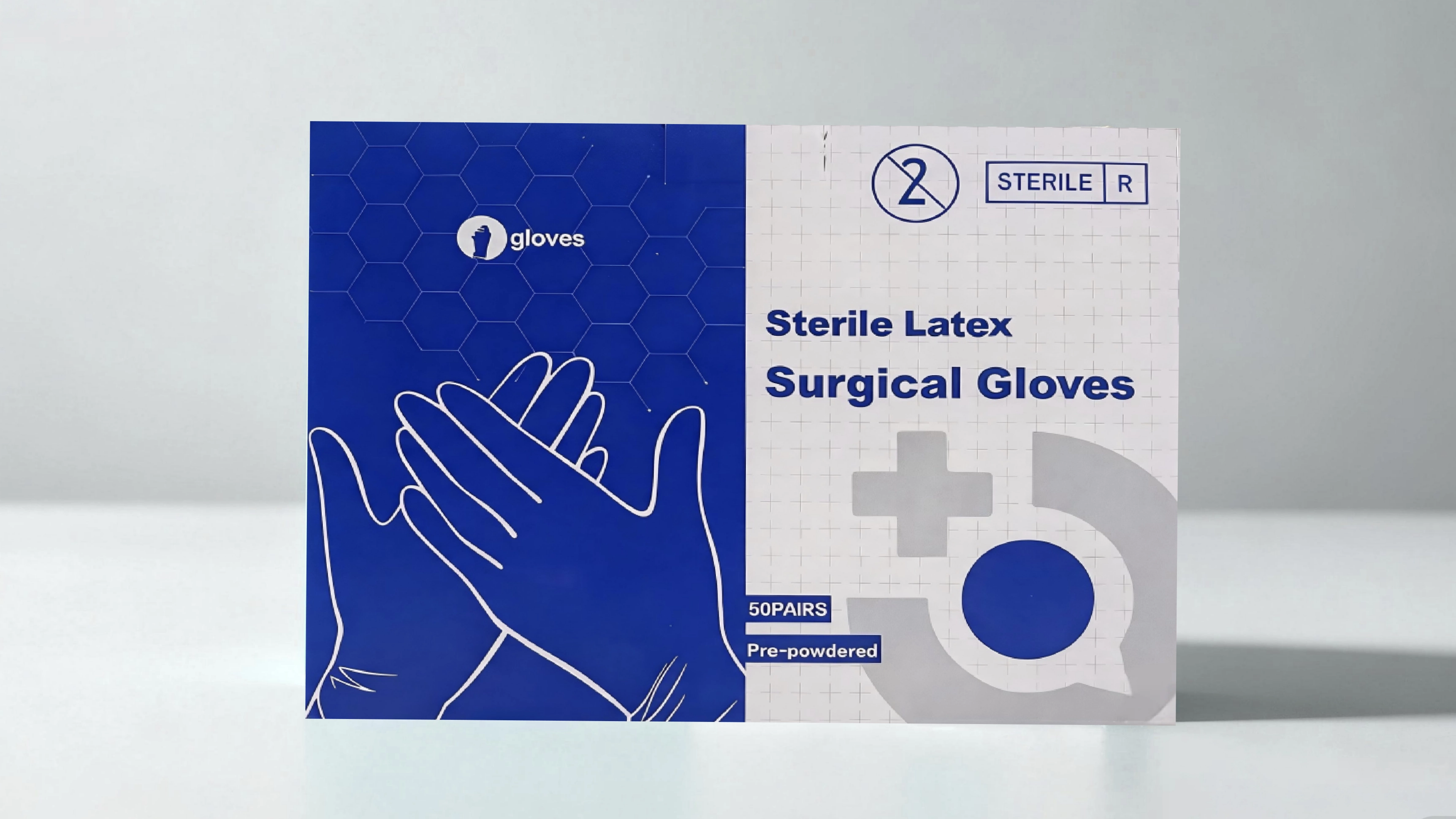 Disposible Sterile Latex Surgical Gloves 